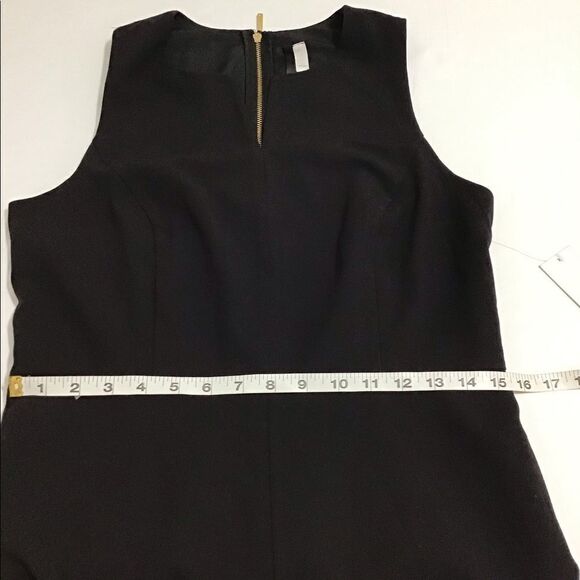 Kensie Black Sleeveless Flare Dress NWT Sz M - Picture 9 of 11